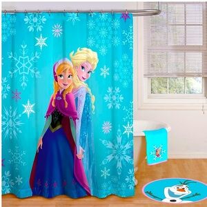 Disney frozen shower curtain